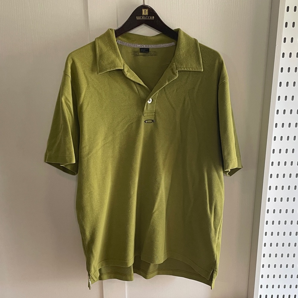 Oakley Olive Polo Shirt for Men